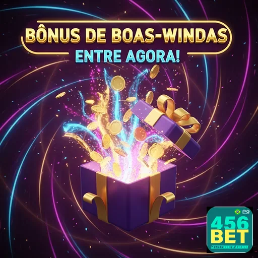 Imagem promocional do 456bet com destaque para o bônus 06, e o logo do site 456bet ao fundo.