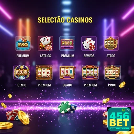 Imagem ilustrativa de jogos de azar em 456bet, destaque para a variedade de opções disponíveis no site 456bet.